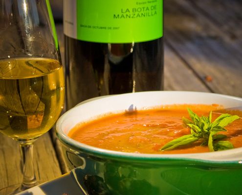 Gazpacho and Manzanilla