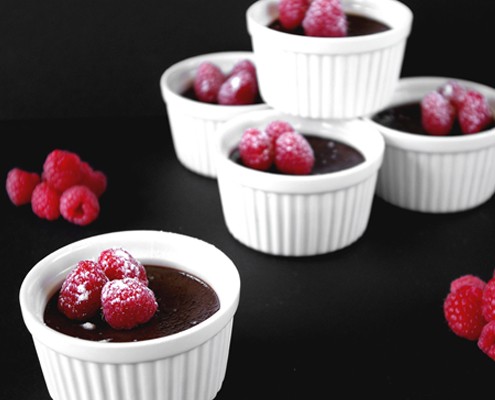 Valrhona Chocolate Pots De Crème