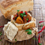 Lamb Potato Bunny Chow