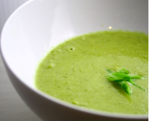 Asparagus Soup with Bacon