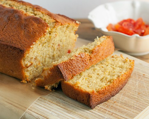 blood orange olive oil cake