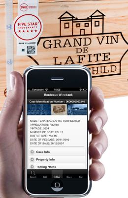 Bordeaux Winebank iPhone app
