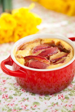 Plum Clafoutis Honest Cooking