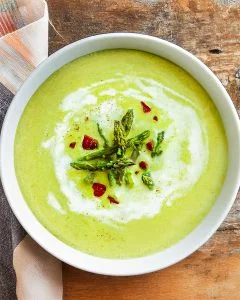 Creamy Green Asparagus Soup