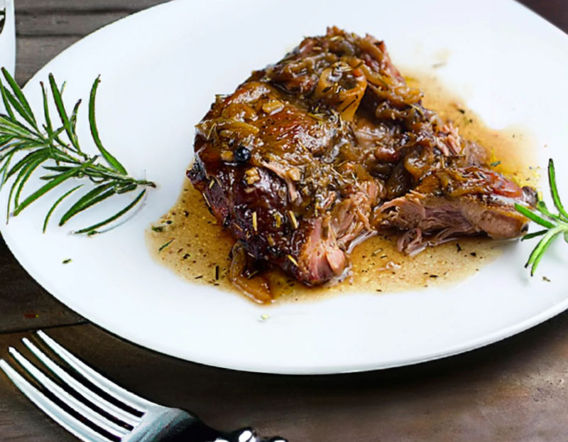 Braised Rosemary Lamb Shoulder Chops - Perfect Lamb Recipe