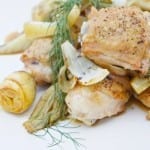 Chicken, Fennel, and Artichoke Fricassee