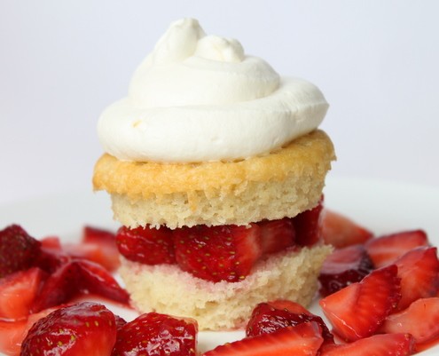 Strawberry Shortcake Cupcakes