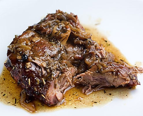 Braised Lamb Shoulder Chops 