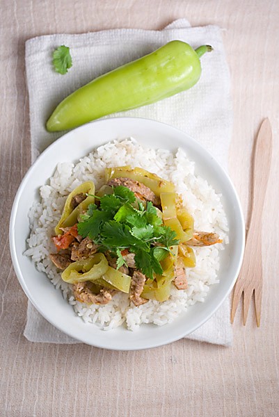 Pork with Green Chiles