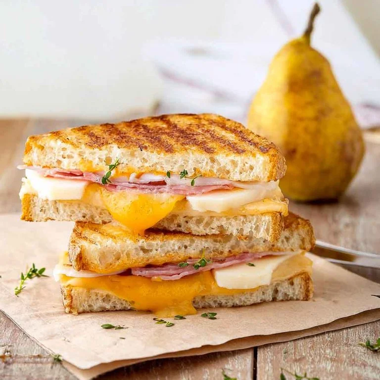 Pear Grilled Cheese Sandwich Recipe