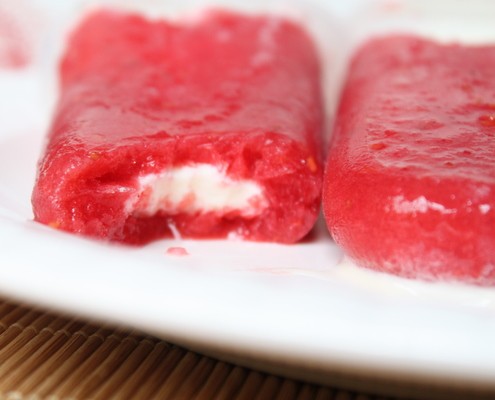 Raspberry Creamsicles