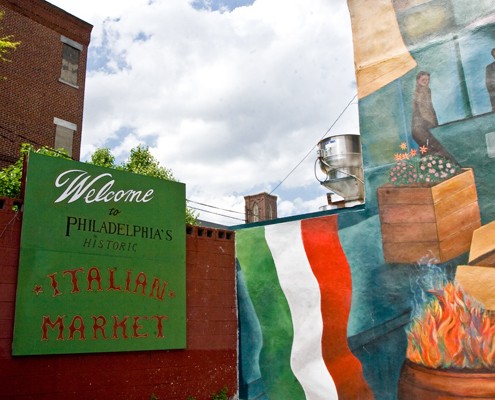 Italian Market Sign