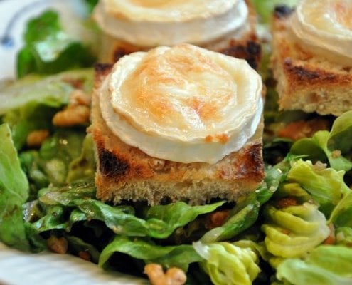 Salade Chevre Chaud Honest Cooking