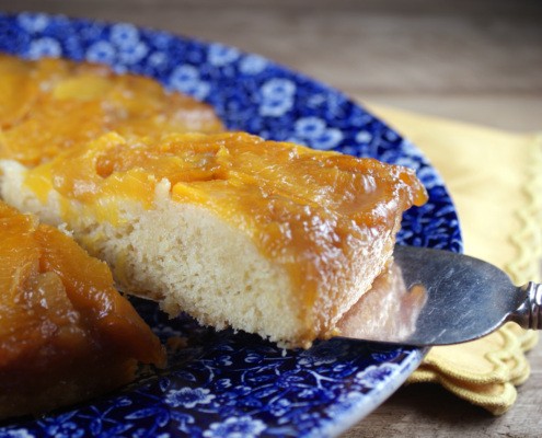 Peach Upside-Down Cake