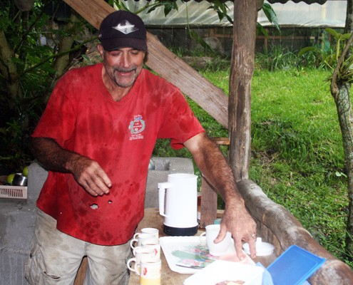 Fair Trade making coffee