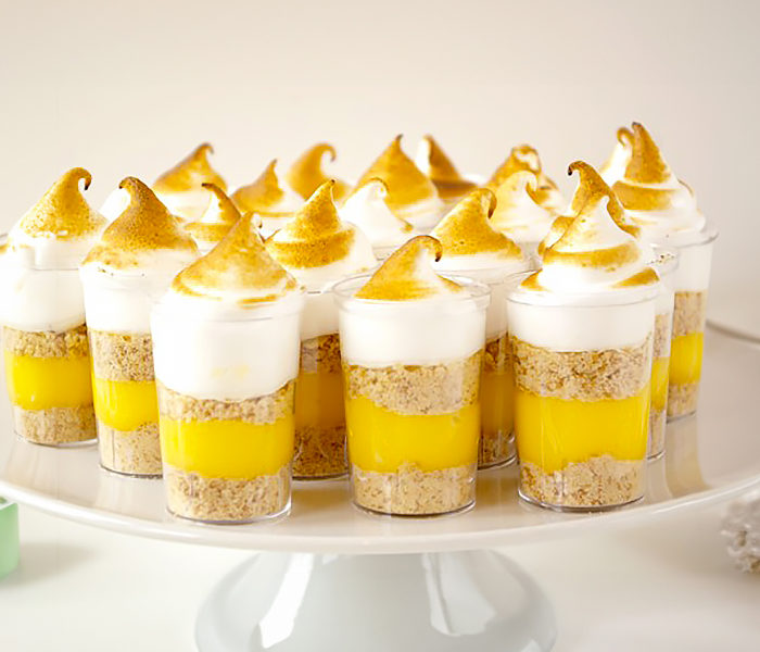 Lemon Meringue Pie Shooters