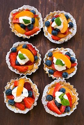 Summer Fruit Tarts