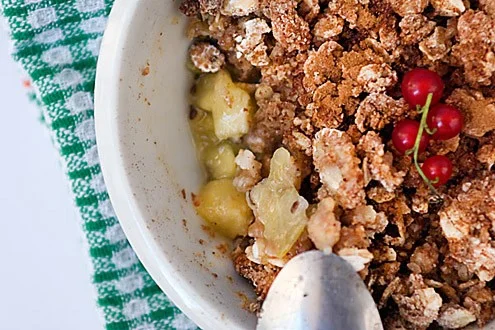 Gooseberry Crumble