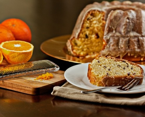 Orange & Cranberry cake recipe