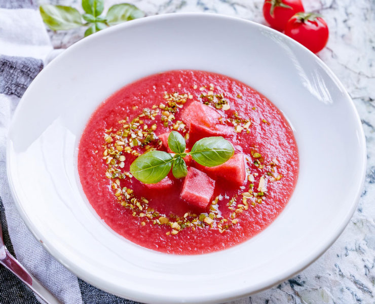 Watermelon Gazpacho Recipe