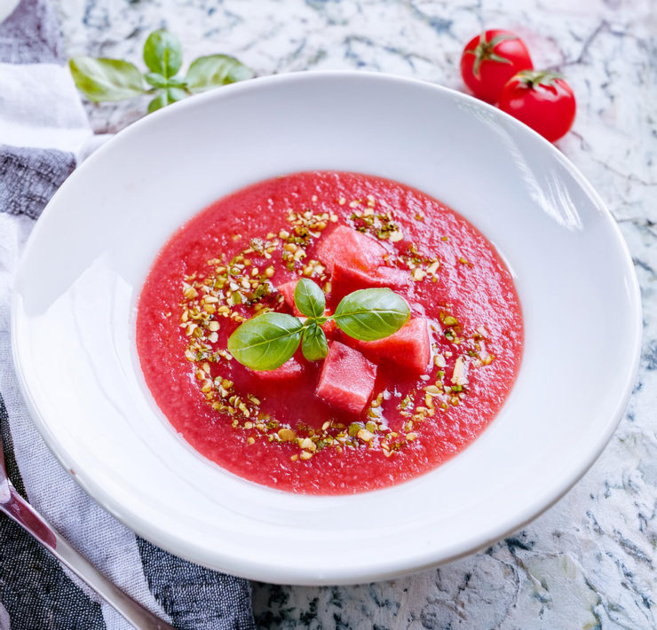 Watermelon Gazpacho Recipe