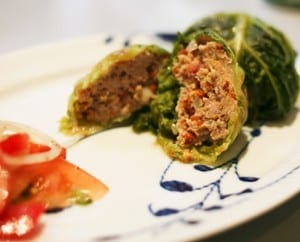 Danish cabbage dolmas