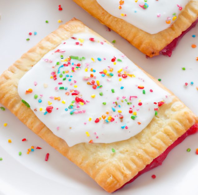 A Childhood Favorite - Homemade Peach Pop-Tarts