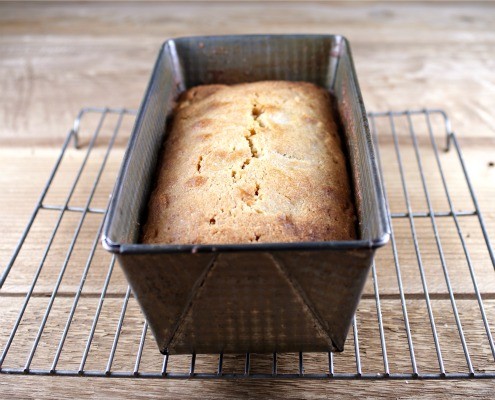 Apple Cake Just Out Of Oven