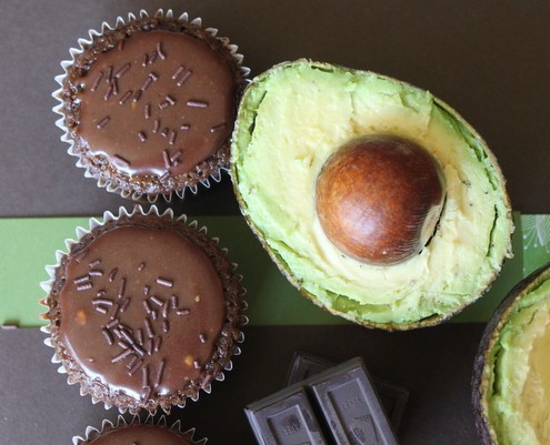 Chocolate Avocado Cupcakes