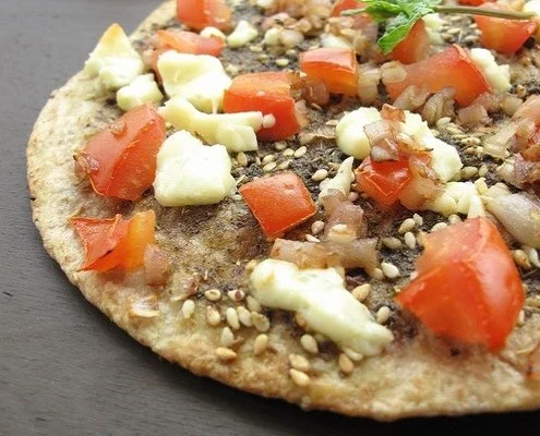 Zaatar Pizza