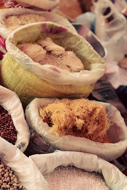 Different varieties of rice noodles...