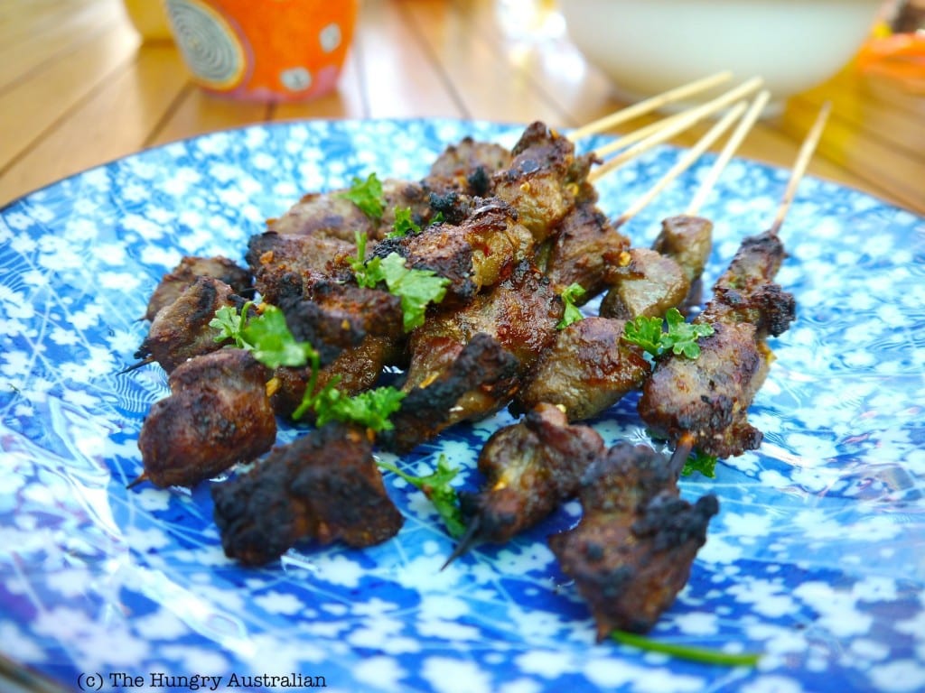 Spicy Lamb Satays