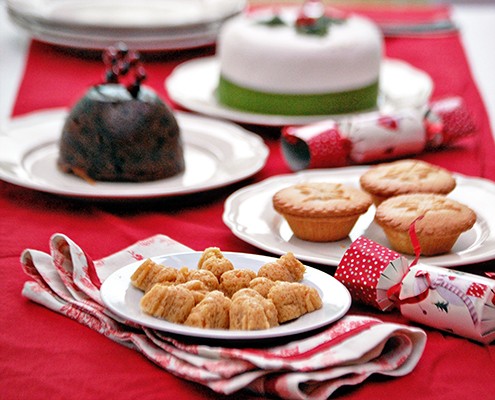 Mince Pies with Clementine & Brandy. Tasty English pastries for