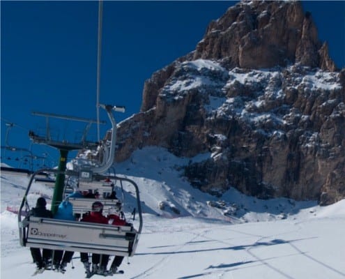 ski holiday at Val Gardena, Italy