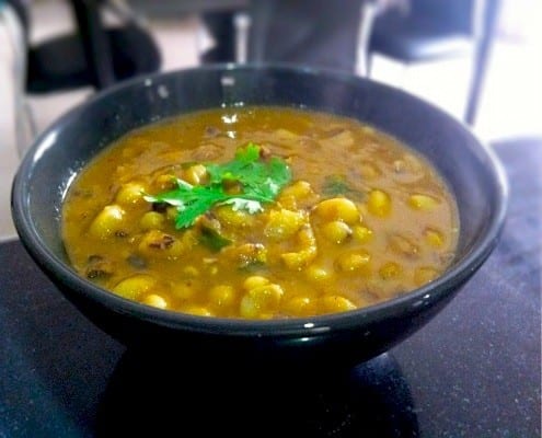 Indian Black Eyed Peas Recipe