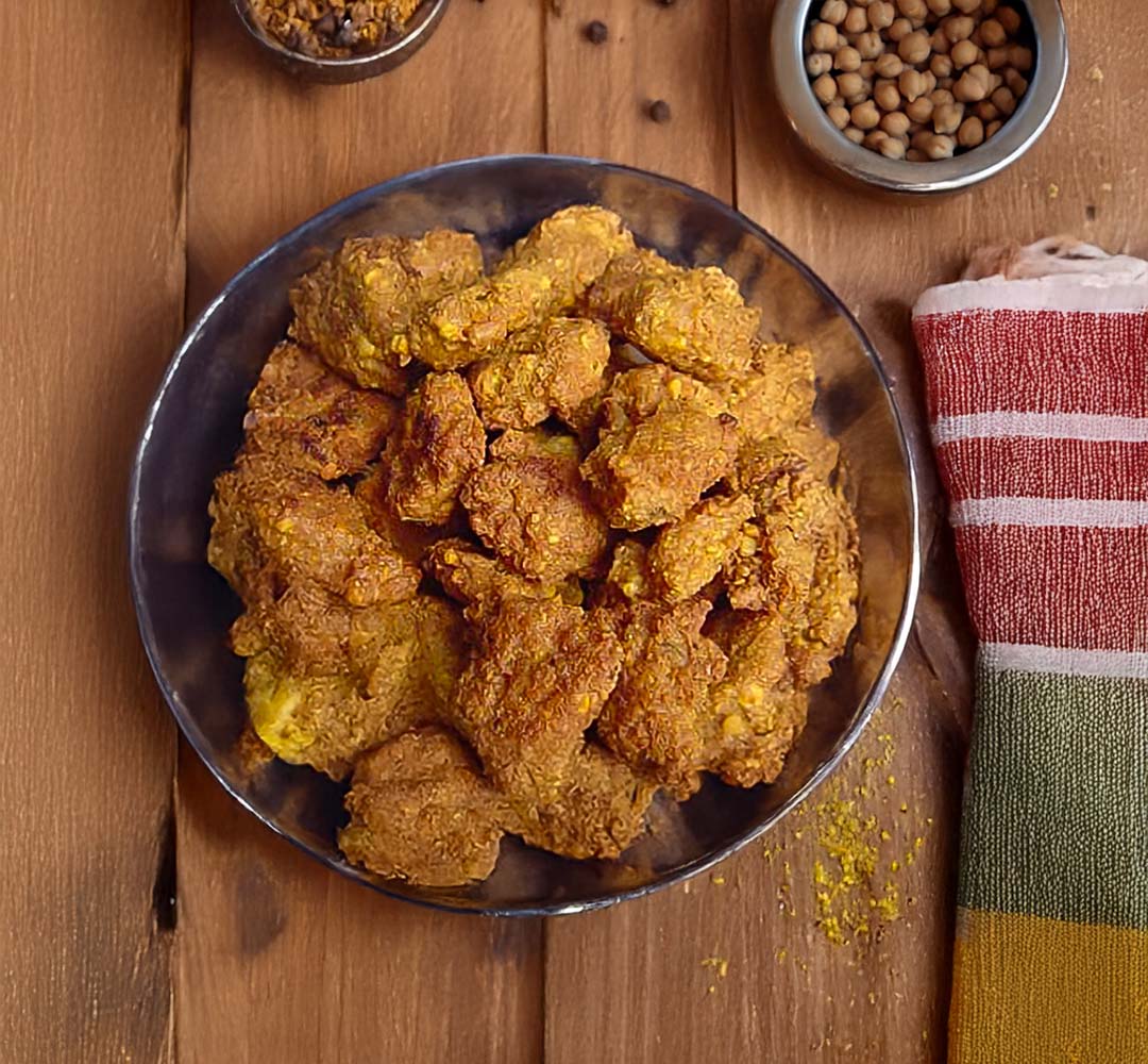 Lamb Chickpea Fritters Indian Recipe