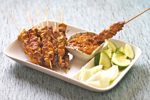 Succulent Chicken Satay