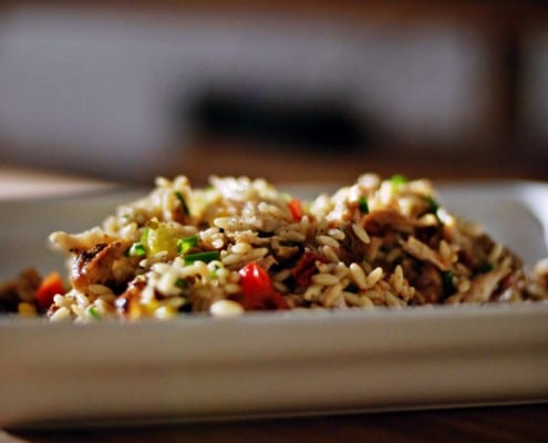 Sarah's orzo chicken salad