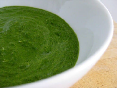 Bordeaux Spinach Pesto