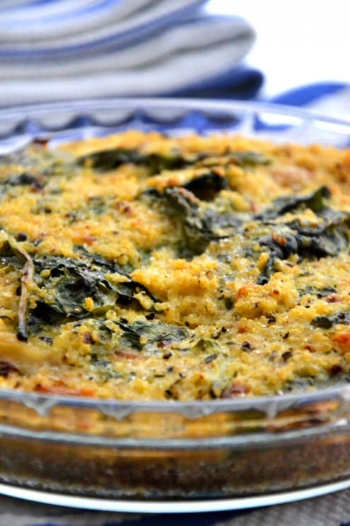 Quinoa Spinach Bake - Honest Cooking