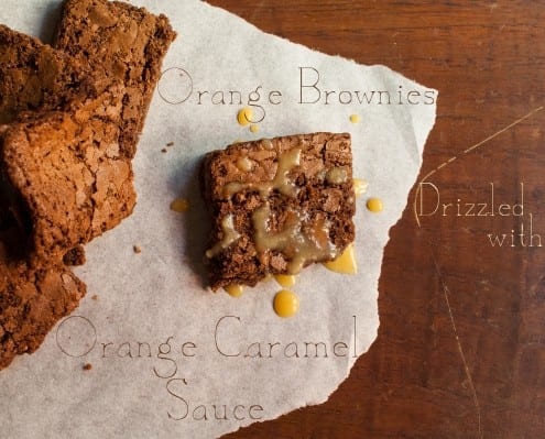 Orange Brownies