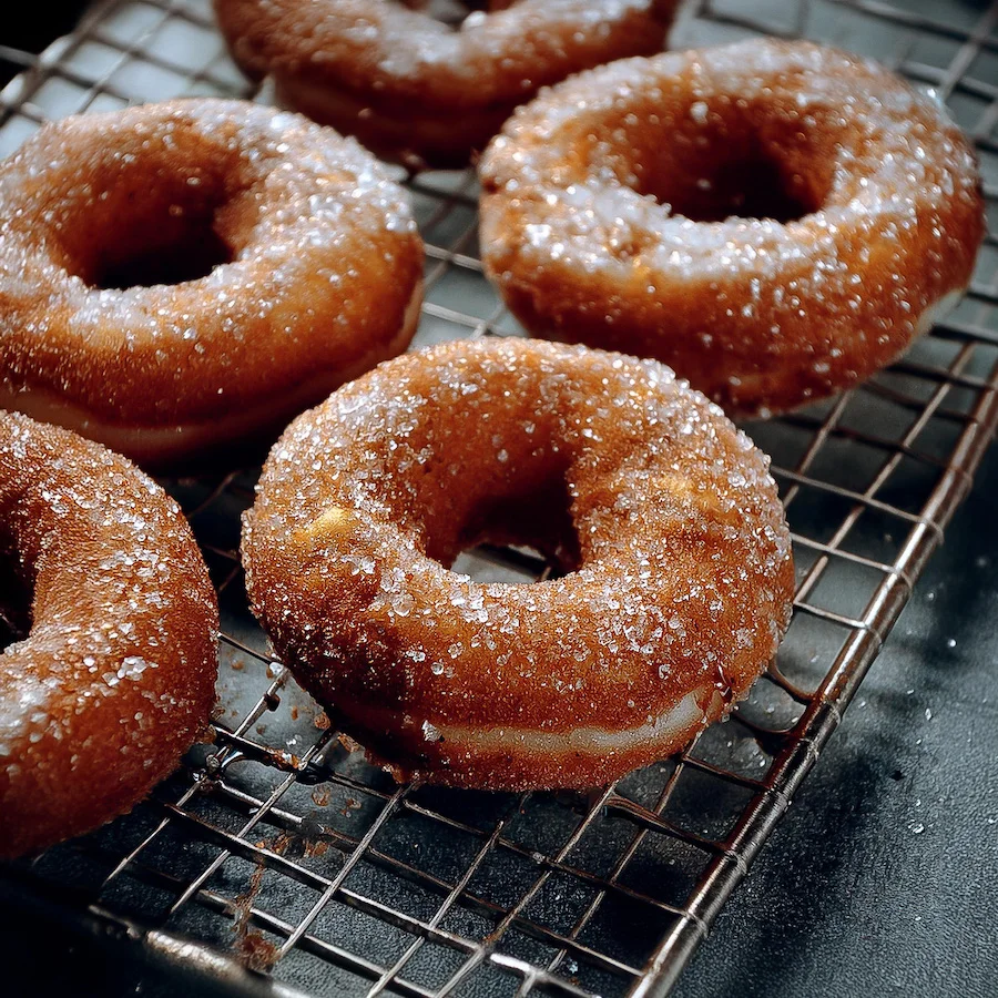 Glazed Sugared Donuts Recipe