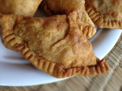 Carrot and Pea Samosas