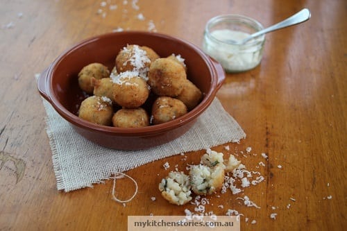 Baby Risotto balls