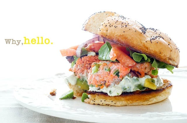 Salmon Burger