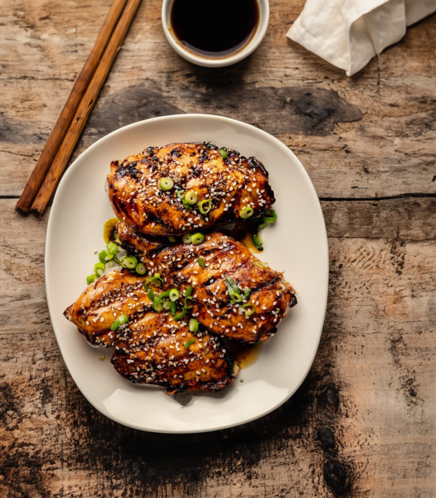 Grilled Chili Sesame Chicken Breast Recipe