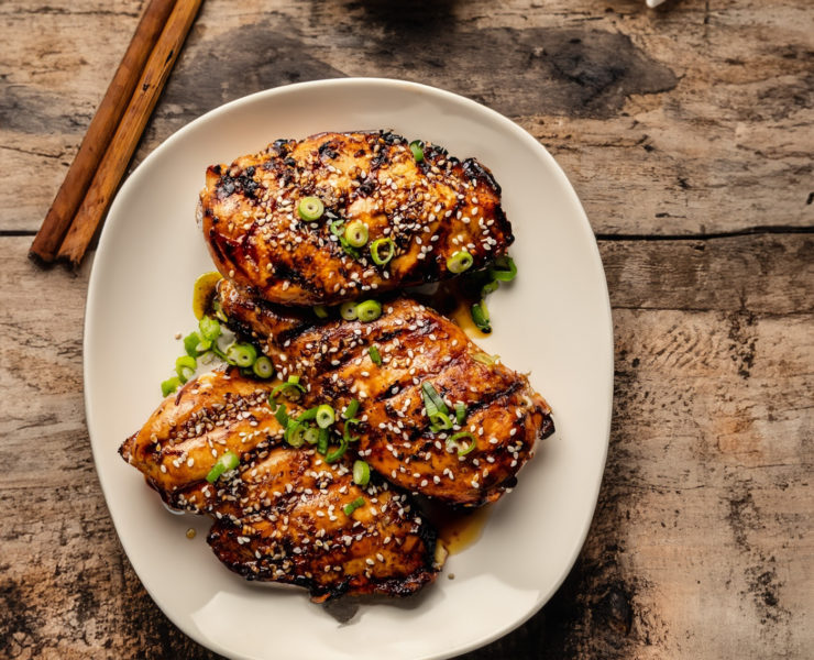 Grilled Chili Sesame Chicken Breast Recipe