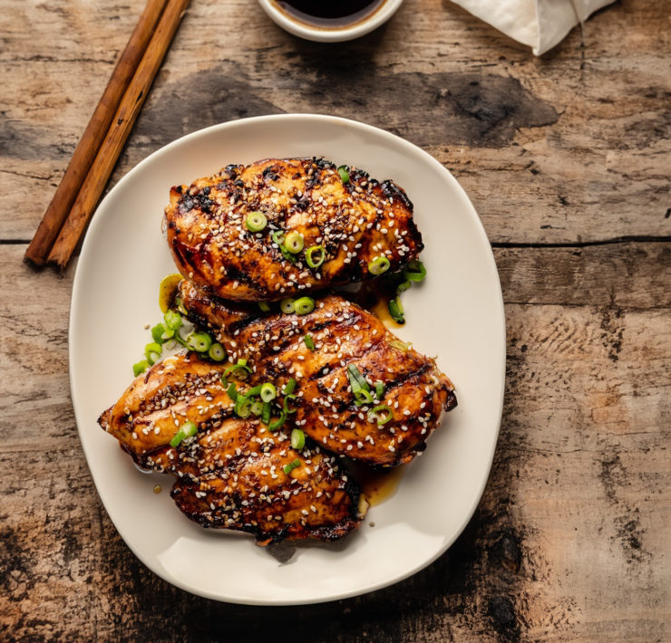 Grilled Chili Sesame Chicken Breast Recipe