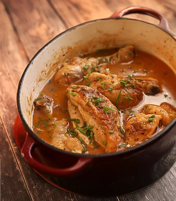 Cider Braised Chicken Recipe