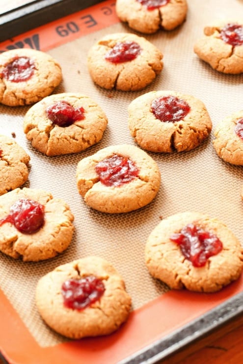 Peanut Butter and Jelly Cookies